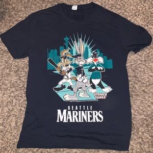 Looney Tunes Seattle Mariners collab Graphic Tee